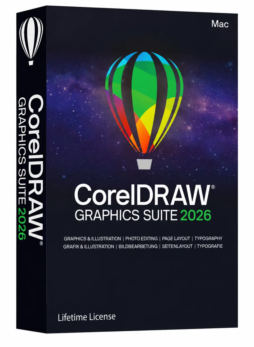 CorelDRAW Graphics Suite 2026 (MAC) 1 Dispositivo