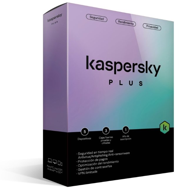 Kaspersky Plus 365 días- 10 Dispositivos.